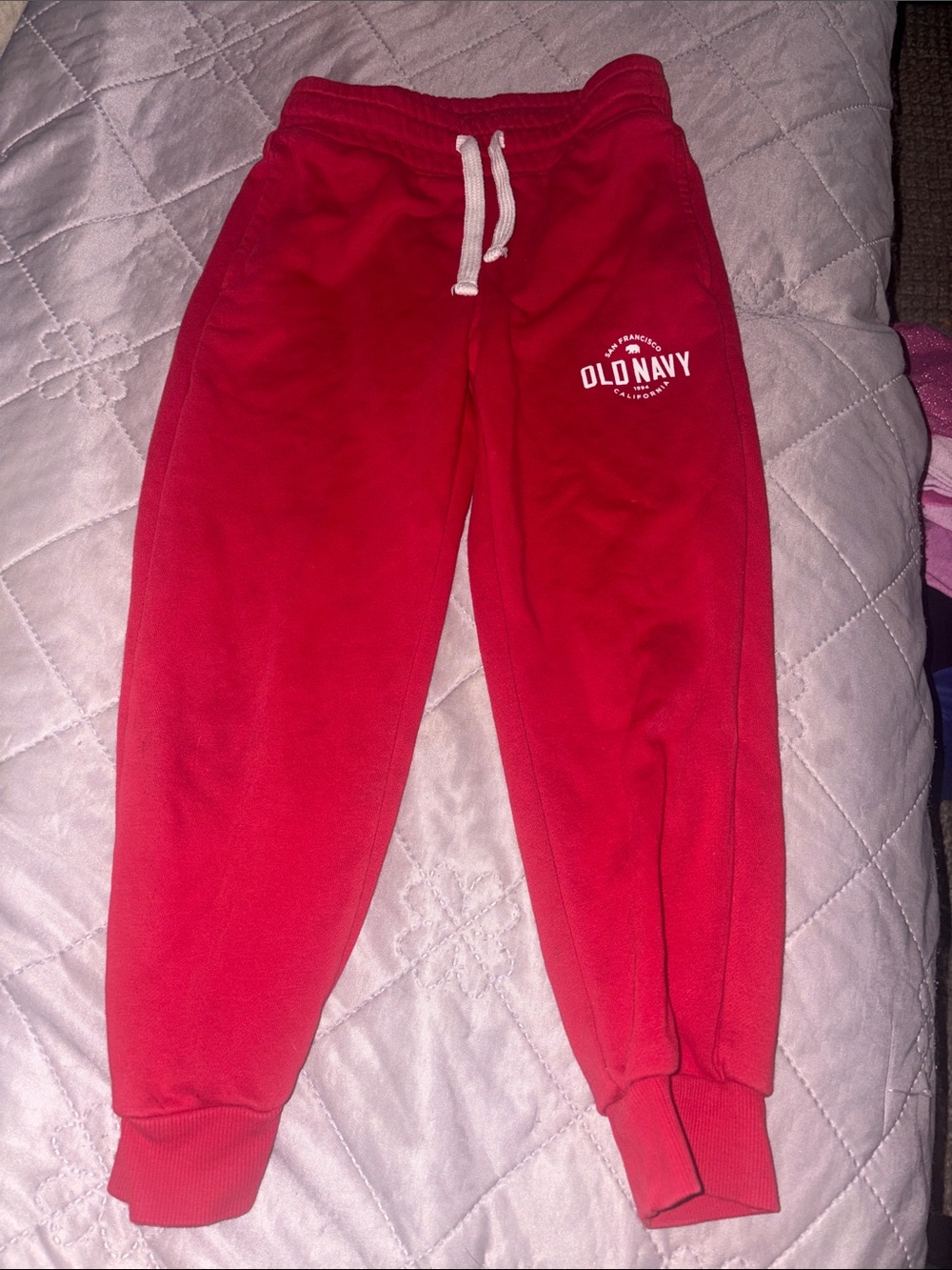 ⭐️ 5 for 25 ⭐️Old Navy Kids' Jogger Sweatpants with Drawstring sz6/7